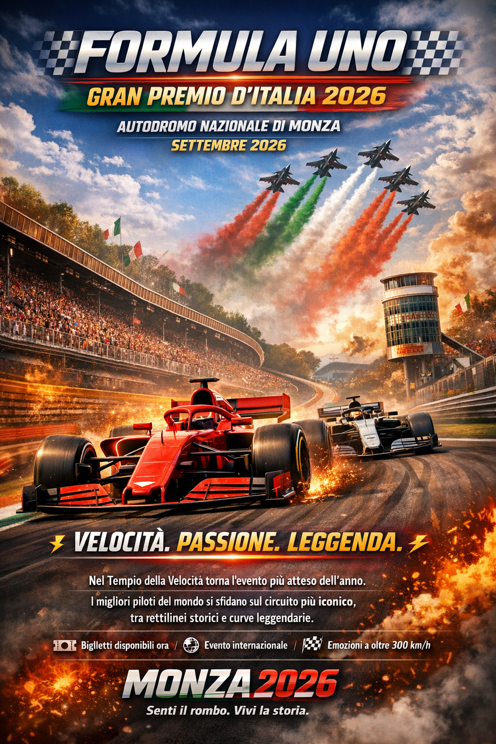 GRAN PREMIO F1 MONZA / 4-6 SETTEMBRE 2026