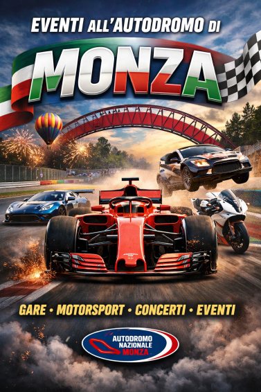 EVENTI AUTODROMO di MONZA 2026